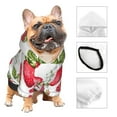 thumbnail image 4 of Uemuo Strawberry1 for Winter Dog Hoodie Sweatshirts with Pockets Warm Dog Clothes for Small Dogs Chihuahua-XX-Large, 4 of 8