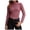 Wine, variant on vigerkar Women's Long Sleeve Tops Mock Neck Ribbed Knit Slim Fit Pleated Basic T Shirts Lightweight Sweater Going Out Clothes (Black, XL)