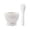 White, variant on Garlic Herb Spice Mixing Grinder Crusher Kitchen Bowl Smashing Tools-4 inch Spice Grinder Mortar and Pestle Set for Kitchen