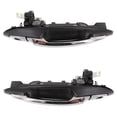 thumbnail image 4 of Front Left Driver and Right Passenger Exterior Door Handle Compatible with 2001-2006 Kia Magentis Hyundai Sonata Kia Optima Chrome Lever With Primed Bezel With Key Hole 826603C021XX, 4 of 5