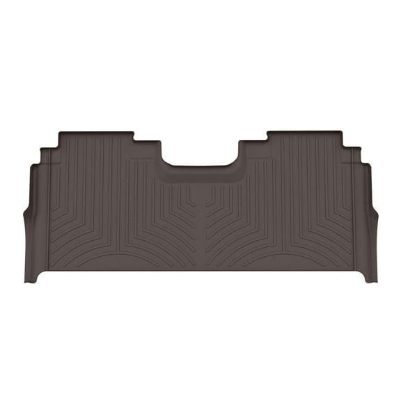 WeatherTech Custom Fit FloorLiners compatible with Ford F-150, F-150 Lightning, F-150 Raptor - 2nd Row, Cocoa