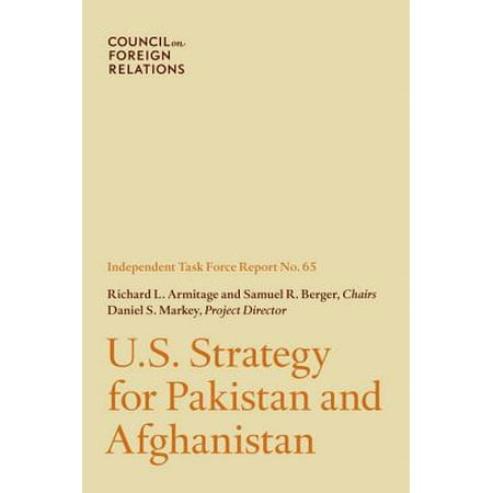 U.S. Strategy for Pakistan and Afghanistan -