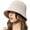 Pink, variant on CoCopeaunts Women's Straw Fishermen Hat Beach Stylish Straw Summer Casual UV Protection Breathable Commute Travel Hat Vacation Spring