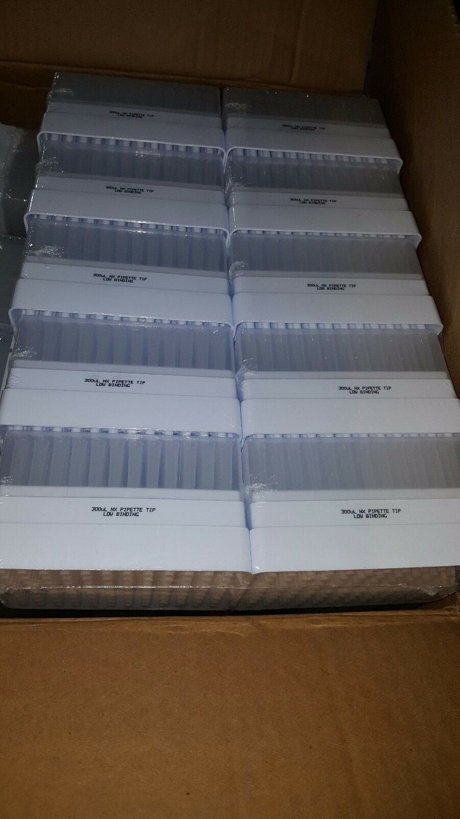 RACKED TIPS 300µl (1-300 µl) NX 3178T Natural, Polypropylene, Low ...