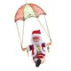 thumbnail image 2 of CHAO Decoración navideña paracaidismo creativo Santa Claus paracaídas juguetes eléctricos, 2 of 4