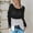 Black, variant on Oplxuo Women's Sexy Hollow Cropped Sweaters Shawl, Fall Winter Long Sleeve Off Shoulder Knitted Pullover Tops Blouses