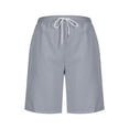 thumbnail image 4 of Pantalones Ligeros de Yoga para Mujeres de Cintura Alta Pantalones Cortos de Color Sólido, Uso Deportivo de Fitness Suave para Tenis Y Baile, 4 of 6