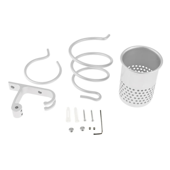 Estante de Baño Colcomx Montado en Pared Aluminio Ligero Multifuncional