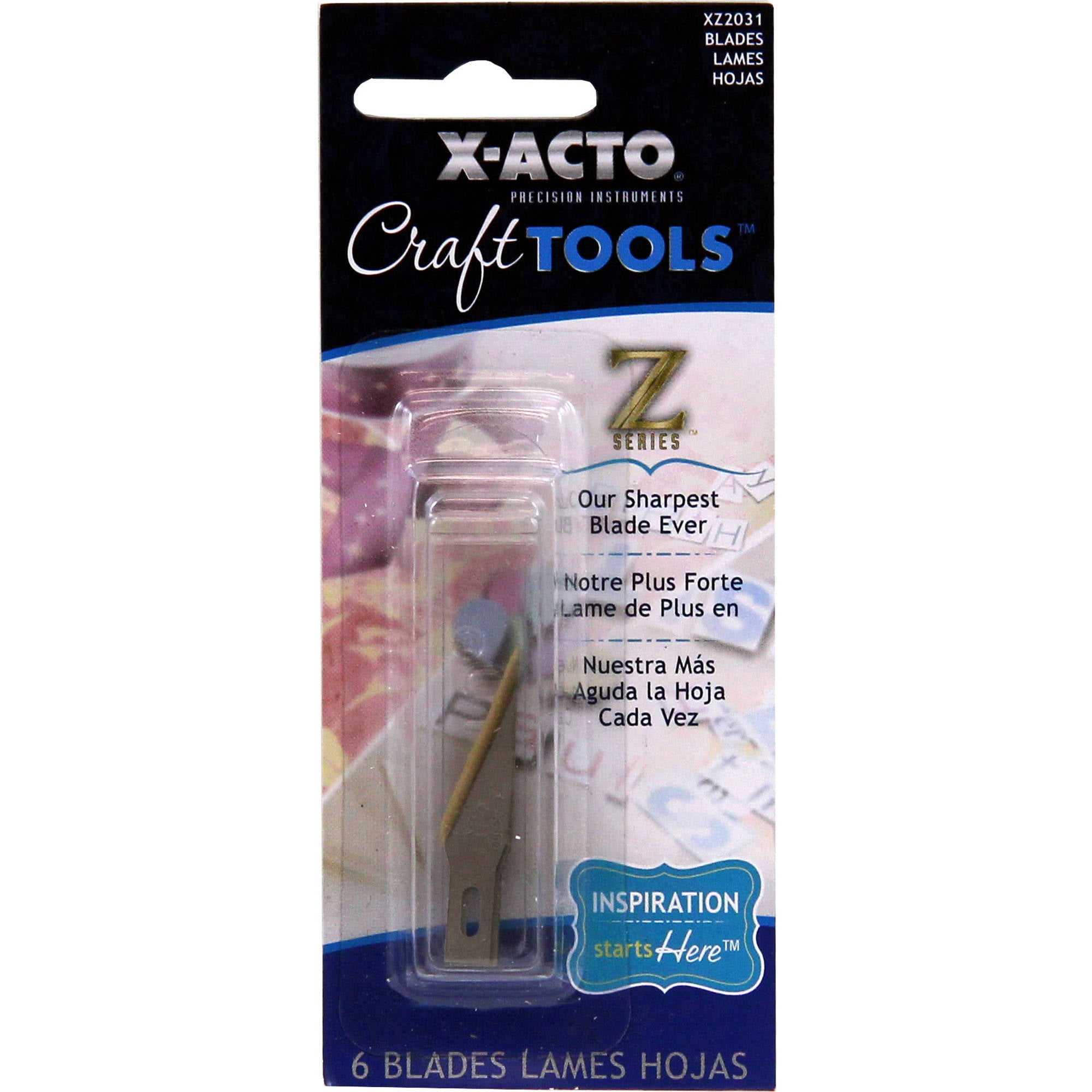 X-Acto Craft Tools Z-Series Knife Blades, 6 Count