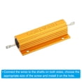 thumbnail image 5 of Unique Bargains 100W 10 Ohm Aluminum Shell Resistor Housing Resistor Housed Case Wirewound Resistors Power Resistor, 5 Pack, 5 of 5