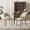 Camel, variant on AFO Faux Leather Dining Chairs Set of 4, Ergonomic Curved Kitchen Side Chairs with Solid Wood Legs, For Dining Room, Living Room, Cafe & Kitchen, Dark Brown