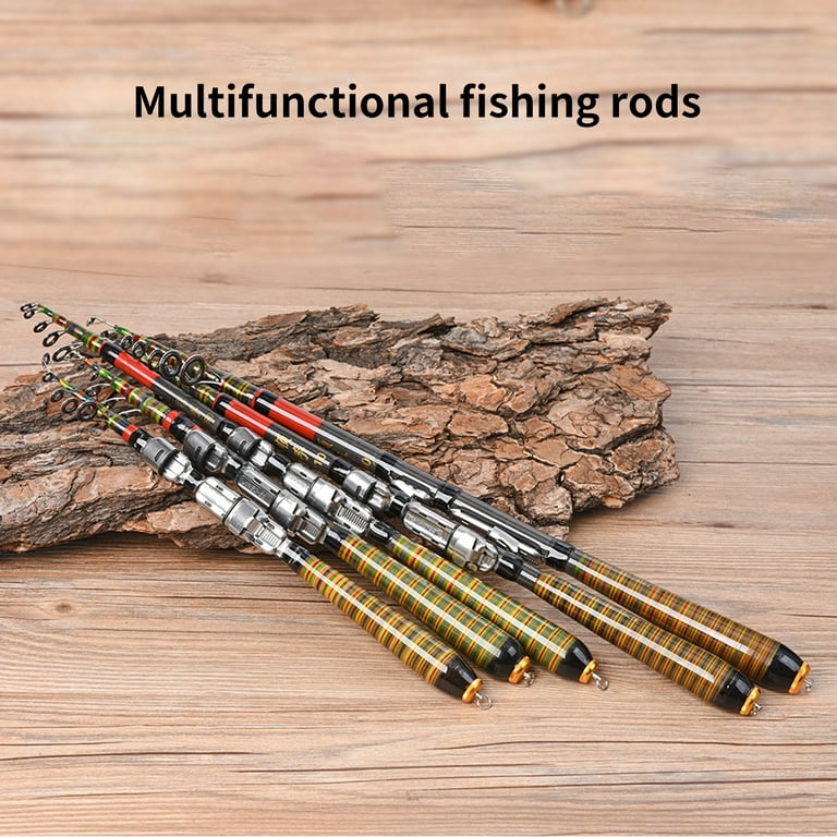 UDIYO Short Fishing Rod High Strength Fiber Glass Good Toughness