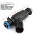 thumbnail image 2 of 1PCS Fuel Injectors For Buick Cadillac 3.6L 0280156131 12571159 Durable, 2 of 7