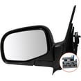 thumbnail image 5 of cciyu Textured Side View Mirror Fit for 1995-2005 For Ford Ranger For MAZDA P/U Power Foldaway OE:F57Z-17683B/ZZN5-69-180 PL:FO1320206 HL:128-56188L, 5 of 5