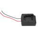 thumbnail image 3 of Adaptador De Batería Portátil De Alto Rendimiento Práctico Adaptador De Batería Abs Con Cable Nominal De 14 Awg Para Dewalt 18V A 20V Base De Batería Conector De Montaje De Alimentación Conector De Scienceny TO003481-00, 3 of 7