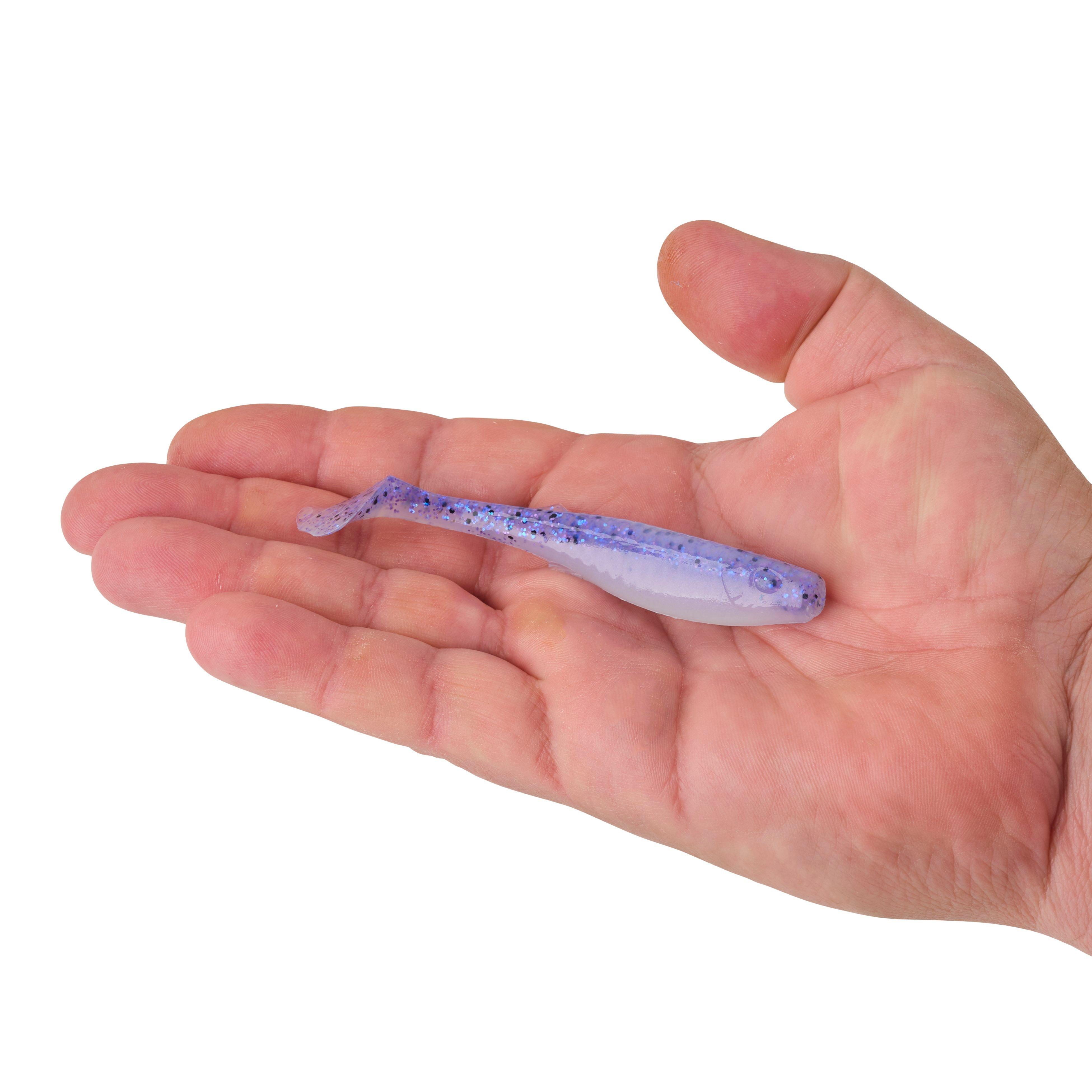 Berkley Gulp!® Saltwater Paddleshad, 4 in, Violet Haze Fleck