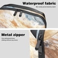 thumbnail image 4 of Marble Waterproof Oxford Fabric Charger Case with Charger Pouch, Cable Organizer, and Cord & Cable Organizer- Digital Travel Bag- 5.9x9.44x3.14 in, 4 of 6