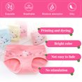 thumbnail image 5 of EASTIN 5 Pack Little Girls Soft Briefs, Toddler Soft Cotton Underwear Baby Panties, Little Girls' Assorted Briefs, Pink, 5 of 6