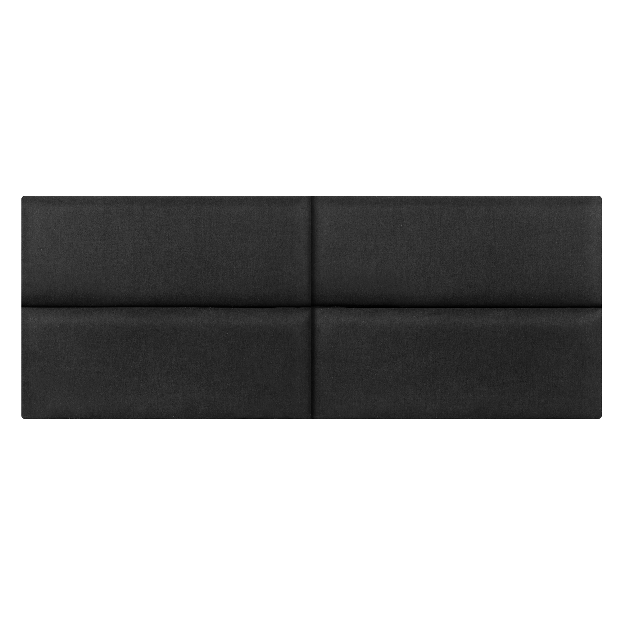 Belleze Upholstered Wall Mounted Black Bed Backboard Fits A Twin Double Queen King Bed Frame 3984