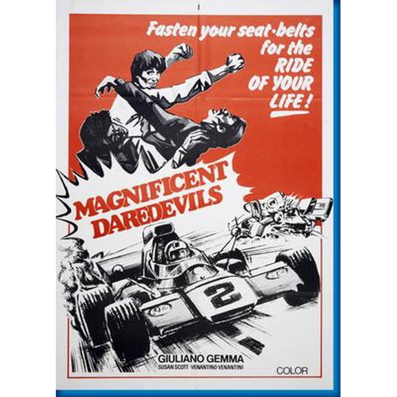 Magnificent Daredevils The Movie Poster Art Poster 24x36 Unframed, Age: Adults, Rectangle Poster Time