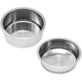 thumbnail image 2 of Zreneyfex 2 Pack 51 mm Single and Double Espresso Filter Basket, Stainless Steel Espresso Machines Filter Replacement Parts, 2 of 7