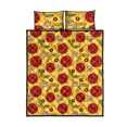thumbnail image 5 of Juego de cama nórdico con textura de pizza, 5 of 5