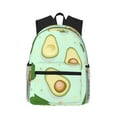thumbnail image 2 of Goofa Avocado Print Casual Backpack for Women Men,Waterproof High School Bookbag,Lightweight Travel Daypack,Classic College Backpack,Laptob Backpack, 2 of 6