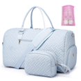 thumbnail image 1 of Bolsa de viaje BAVERGE Weekender para gimnasio, viajes y mujer, azul, 1 of 6