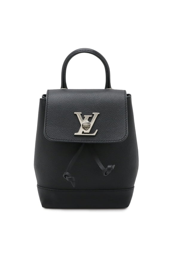 Pre-Owned LOUIS VUITTON Lockme Backpack MINI (3-way: rucksack, handbag, shoulder bag) - Noir...