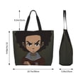 thumbnail image 6 of The Boondocks Shoulder Bag Durable Reusable Grocery Bags Shopping Tote Bag for Women, 6 of 9