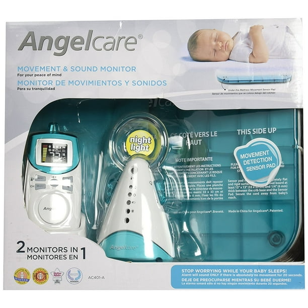 akse Ledig Excel Angelcare Movement and Sound Monitor AC401 - Walmart.com