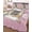 Pink, variant on Twin XL Quilt Bedding Set, Pink Brown Cute Cat Reversible Summer Quilt 3 Pieces, Cartoon Funny Heater Cats Lightweight Bedspreads Coverlets with 2 Pillow Shams for All Seasons