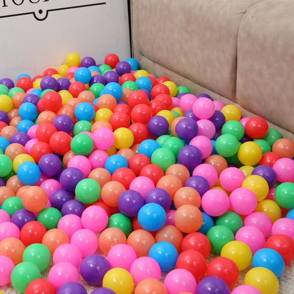 Plastic Ball Pit Balls Colorful Ocean Balls BPA-Free Crush Proof Play Balls for Ball Pit Tent Pool Party Decoration