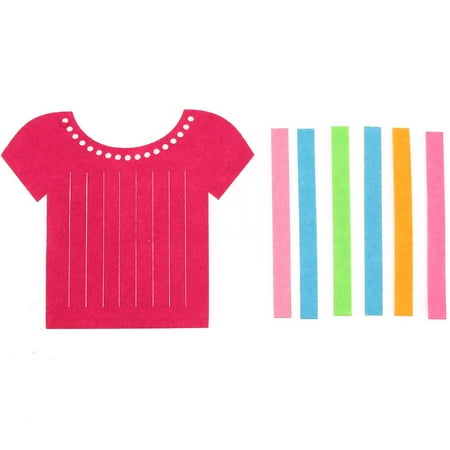

Tiyuyo Knitting Woven Toys Kids DIY Educatioanal Early Learning Gift(Clothes)