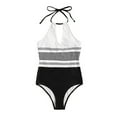 thumbnail image 2 of TEVEQ Women's 1 Bathing Suits Bikini Set with Cover Up Skirt One Piece Swimsuit Women Tummy Control Slimming Cheeky Modest 2025 Trendy Swim Suits for Women 2025 Bathing Suit for Women One Piece, 2 of 7