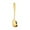 B, variant on 304 Stainless Steel Square Head Flat Bottom Spoon - Gold Finish Thickened Ingot Spoon for Household Dining, Durable Utensil with Solid Construction, Ideal For Daily Meals, 6.81*1.77in, B