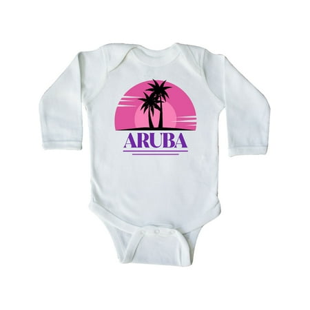 

Inktastic Aruba Vacation Cruise Gift Baby Girl Long Sleeve Bodysuit
