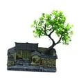 thumbnail image 2 of de paisaje para , plantas artificiales, adorno de jardín con base de resina, accesorios de decoración para acuarios., 2 of 8