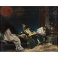 thumbnail image 2 of Jean-Joseph-Benjamin Constant 24x20 Gold Ornate Framed and Double Matted Museum Art Print Titled - The Serbian Concubine (1876), 2 of 4