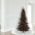 thumbnail image 3 of Vickerman 6.5' Black Fir Artificial Christmas Tree, Warm White Dura-lit LED Lights, 3 of 3