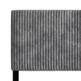thumbnail image 6 of Home Design Romney Twin Upholstered Headboard with Vertical Channel Tufting, Adjustable Height, Gray, 6 of 8