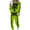 Green, variant on Women's Skeleton Print Tracksuit Set Long Sleeve Loose Fit Casual Sportswear Two Piece Outfit