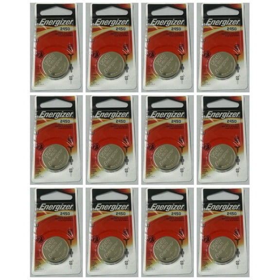 Energizer CR2450 3V Lithium Coin Battery 12 Pack   FREE SHIPPING