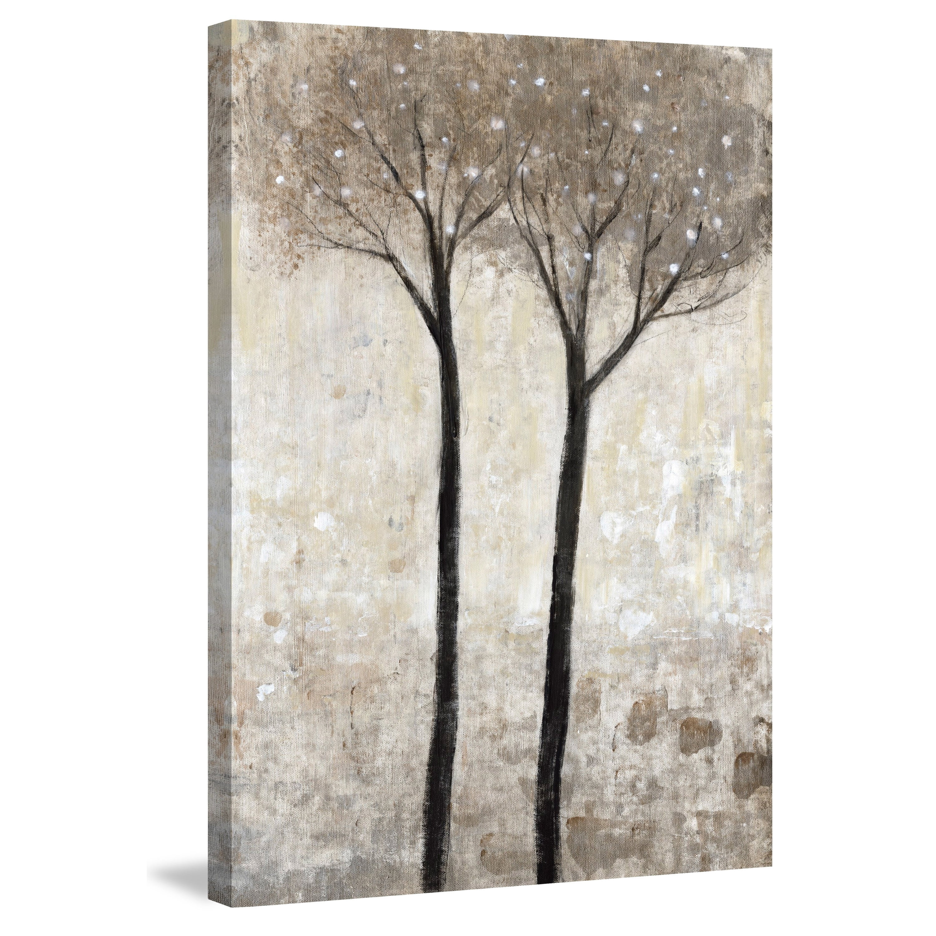Marmont Hill "Tall Trees Bloom" Painting Print on Wrapped Canvas