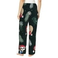 thumbnail image 3 of Disketp Baby Sloths Sleeping Print Women'S Comfy Pajama Pants Casual Drawstring Palazzo Lounge Wide Leg Pants, 3 of 9