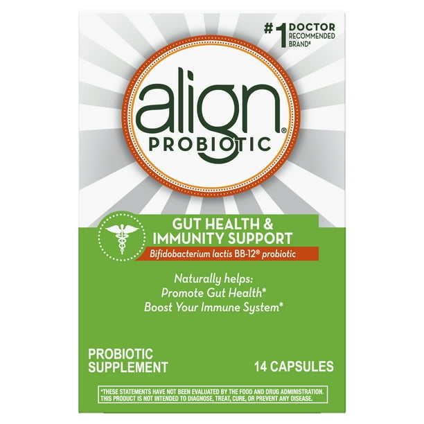 Align Probiotics Supplement Capsules, Gut Health & Immunity, 14 ct
