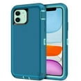 thumbnail image 3 of iPhone 11 Heavy Duty Case {Shock Proof Case with 3 Layer Rubber, Shatter Resistant, [Tough Armour] Rugged Case Compatible for iPhone 11} Teal, 3 of 7