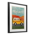 thumbnail image 3 of Stupell Industries Vintage Fall Favorite Destination Black Framed Print Under Glass design by Jilly Jack Designs, 16 x 13, 3 of 10