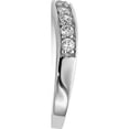 thumbnail image 3 of 14K White Gold 14Kw True Origin Lab Grown Diamond Vs/Si, D E F, Band (Size 7) Made In India rm3340b-050-wld, 3 of 7