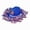C, variant on PSVFUJZ Independence Day Cowboy Hat Western Hat Party Hat Holiday Headwear with Red White Blue Ribbon Patriotic Flag Star Pattern for 4th of July Celebration Party Costume Matching
